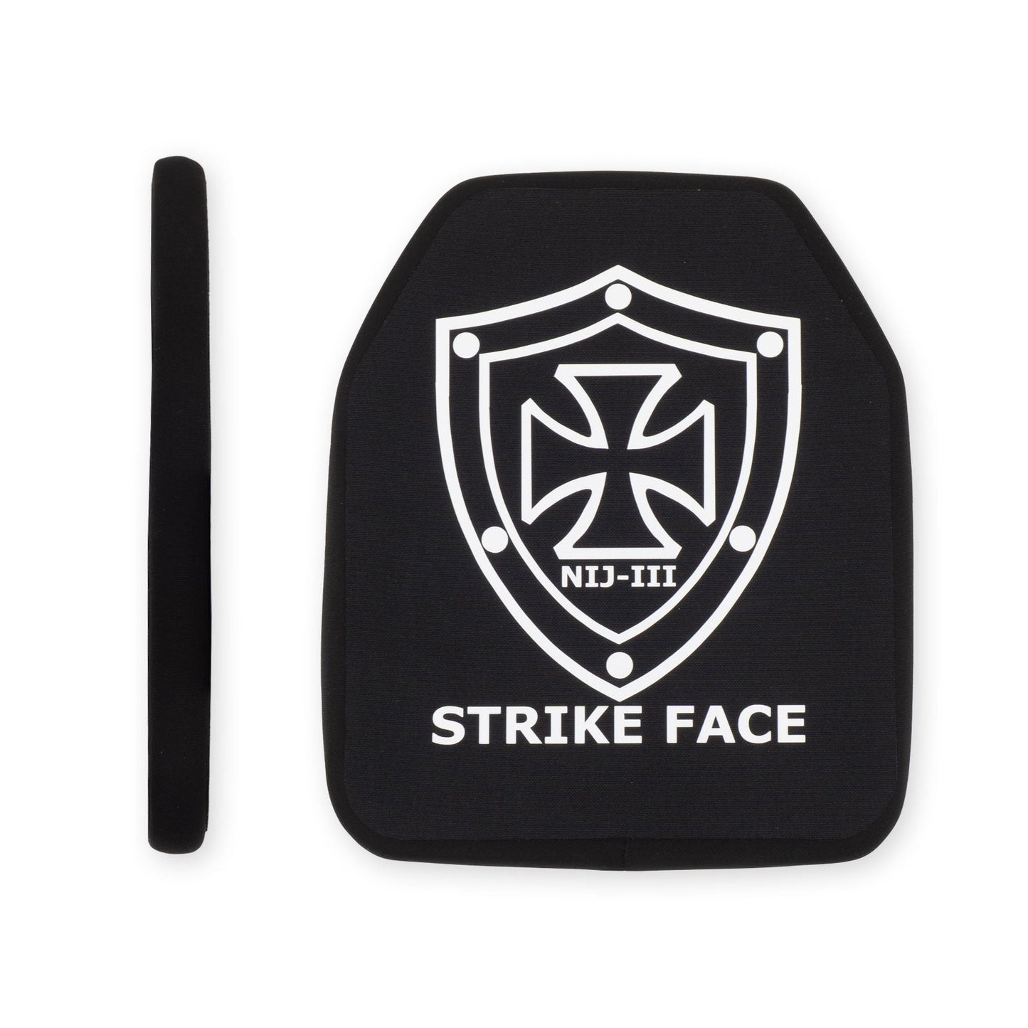 10"x12” Flat SAPI Back Plate - Shield Defence Solution