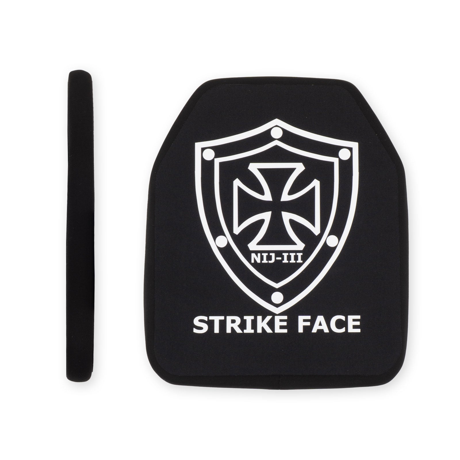 10"x12” Flat SAPI Back Plate - Shield Defence Solution