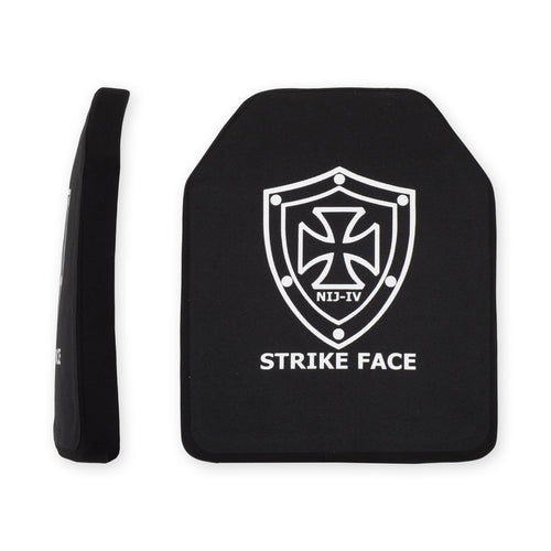 25 × 30 cm SAPI keramikos balistinė plokštė – daugiakryptis išlenkimas priekinė (Al2O3)