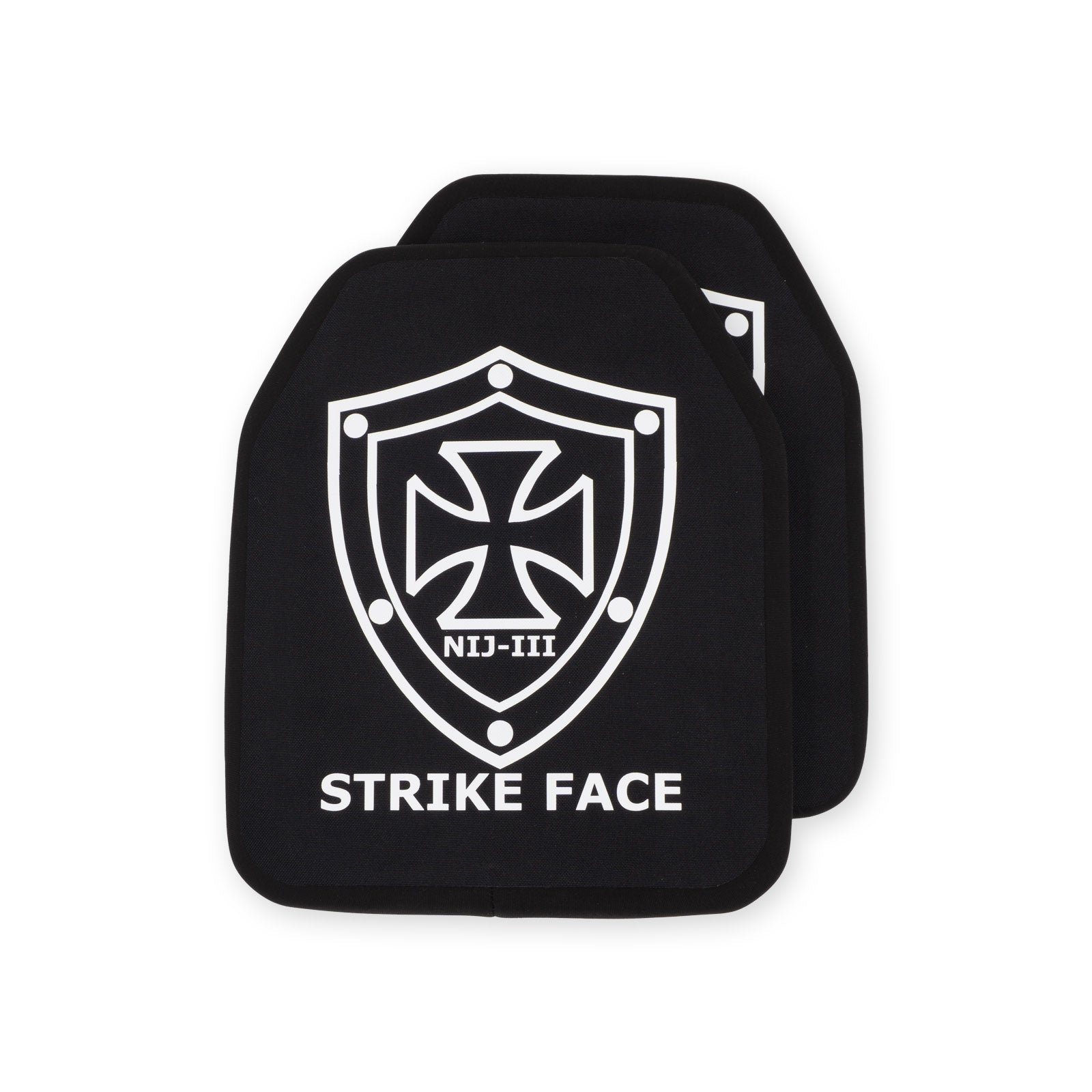 10"x12" Single Curved Front & Flat Back Plates - Shield Defence Solution