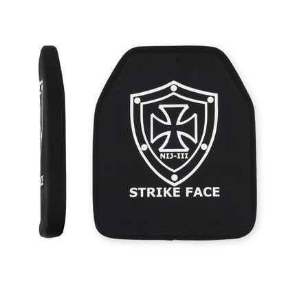 28 × 36 cm SAPI balistinė plokštė – viengubai išlenkta priekinė