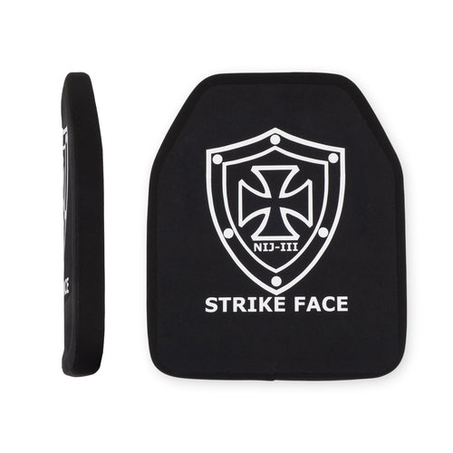 28 × 36 cm SAPI balistinė plokštė – viengubai išlenkta priekinė