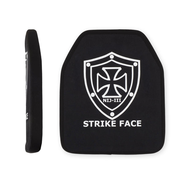 28 × 36 cm SAPI balistinė plokštė – viengubai išlenkta priekinė