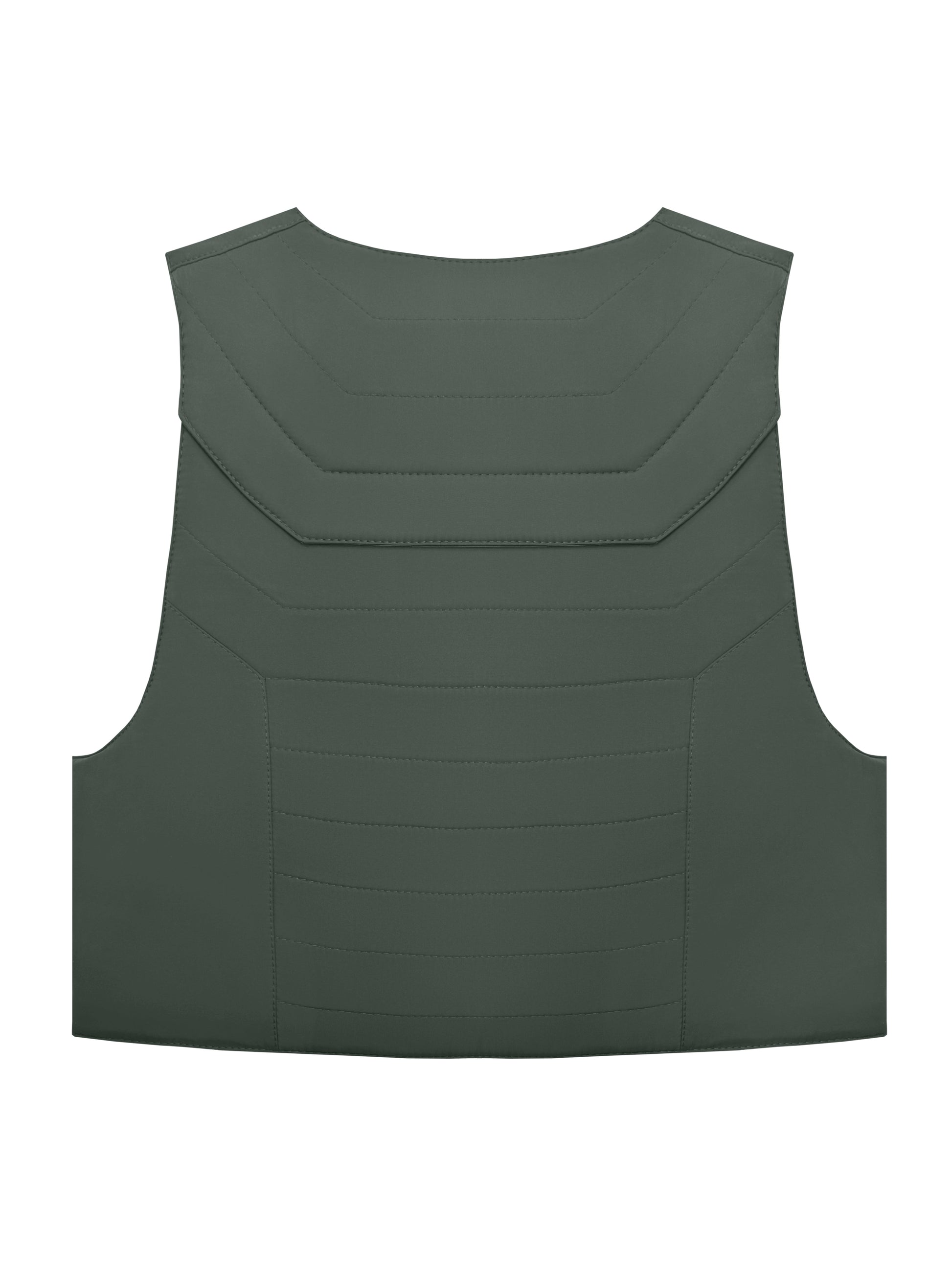 Bulletproof Outer Vest – Green - Shield Defence Solution