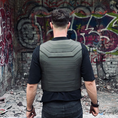 Bulletproof Outer Vest – Green - Shield Defence Solution