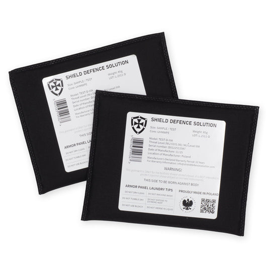 Test Ballistic Insert - Shield Defence Solution