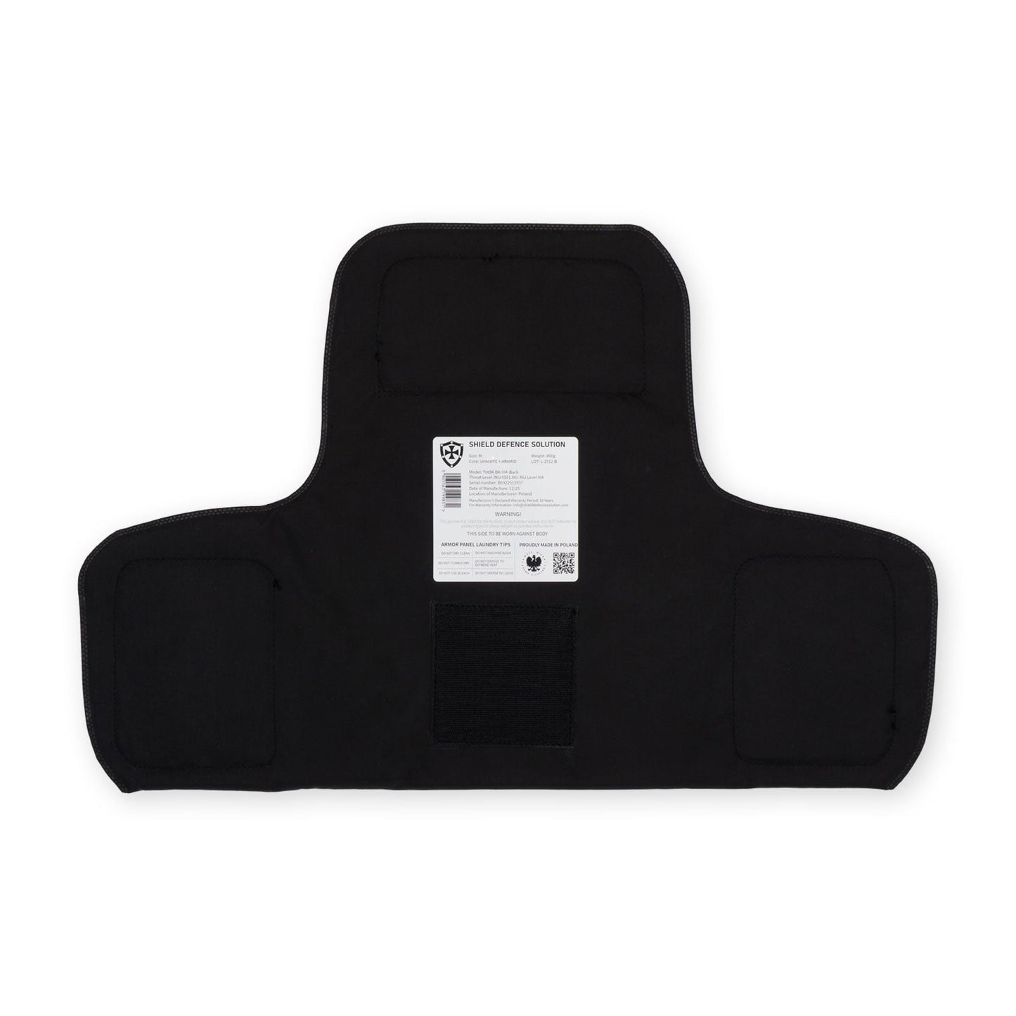 THOR MCVS Soft Armor Inserts | Front & Back Protection - Shield Defence Solution