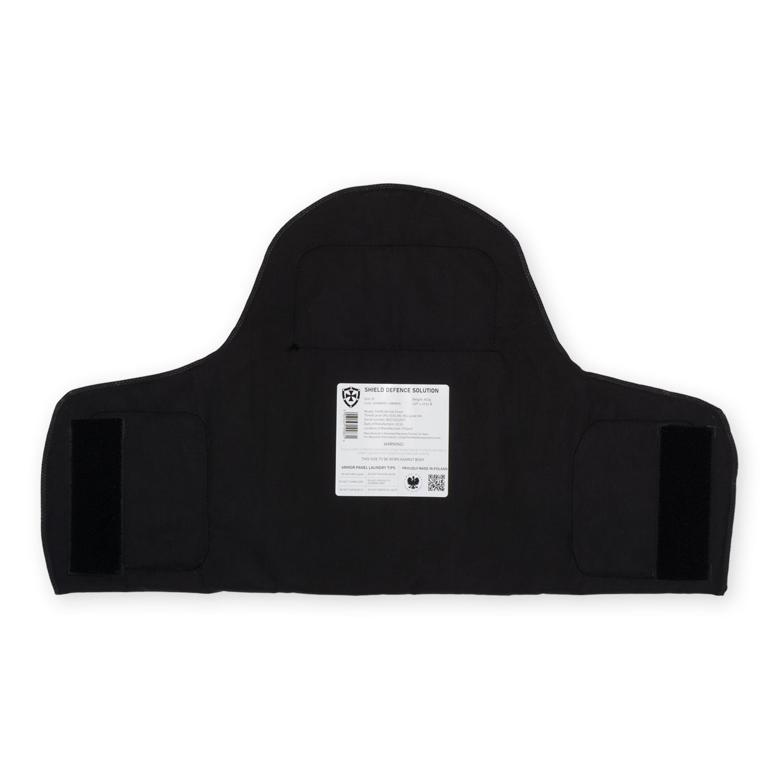 THOR MCVS Soft Armor Inserts | Front & Back Protection - Shield Defence Solution